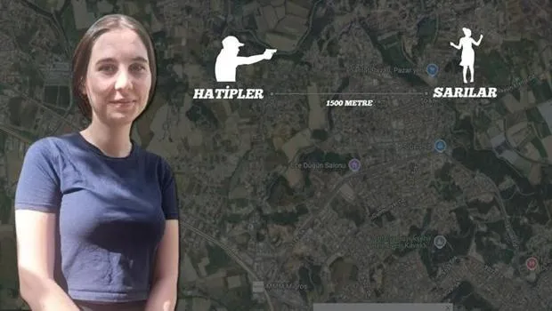 Bahçede otururken vuruldu! 1,5 kilometreden gelen mermi şok etti