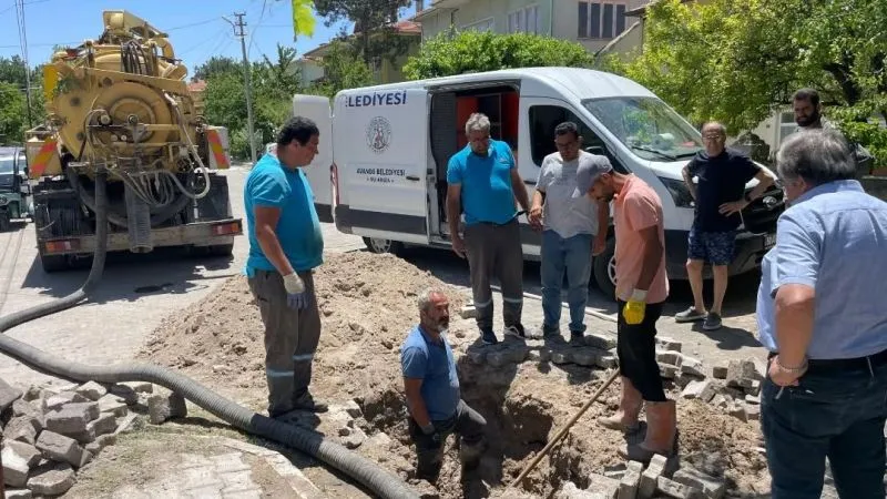 Başkan Sarıtaş çalışmaları yerinde inceledi