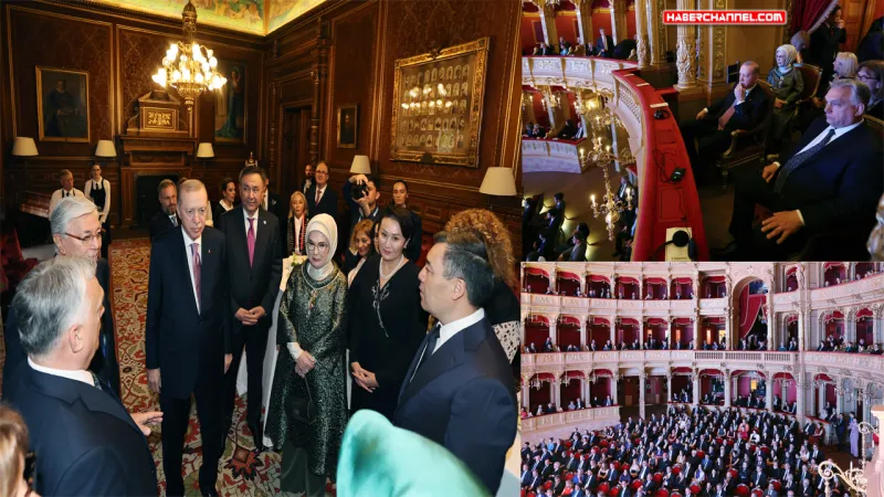 Cumhurbaşkanı Erdoğan, Macaristan Başbakanı Viktor Orban ile kültürel programa katıldı