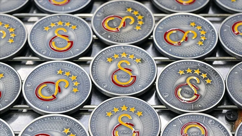 Darphane, Galatasaray'ın 25. şampiyonluğu için hatıra parası bastı