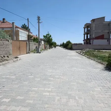 Derinkuyu’da yol çalışmaları hızlandı