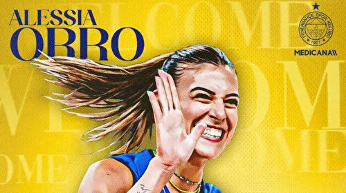 Fenerbahçe Medicana Alessia Orro'yu kadrosuna kattı