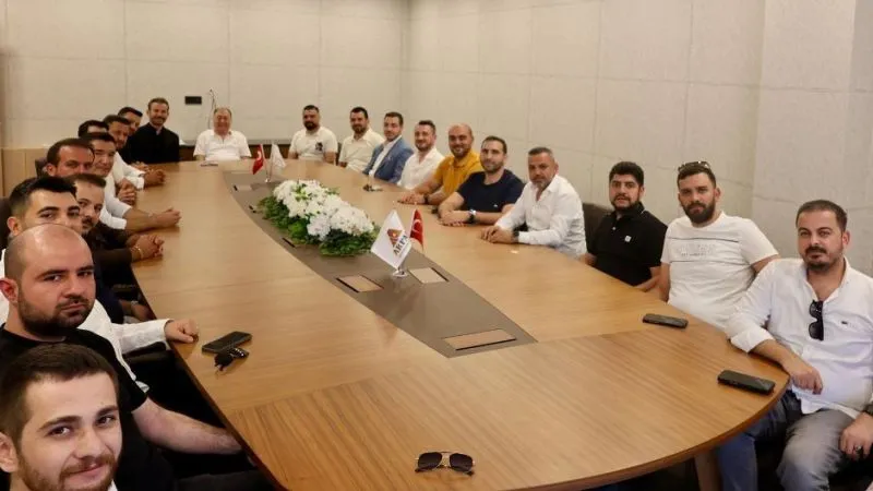 Kayserili girişimciler Parmaksız ile görüştü
