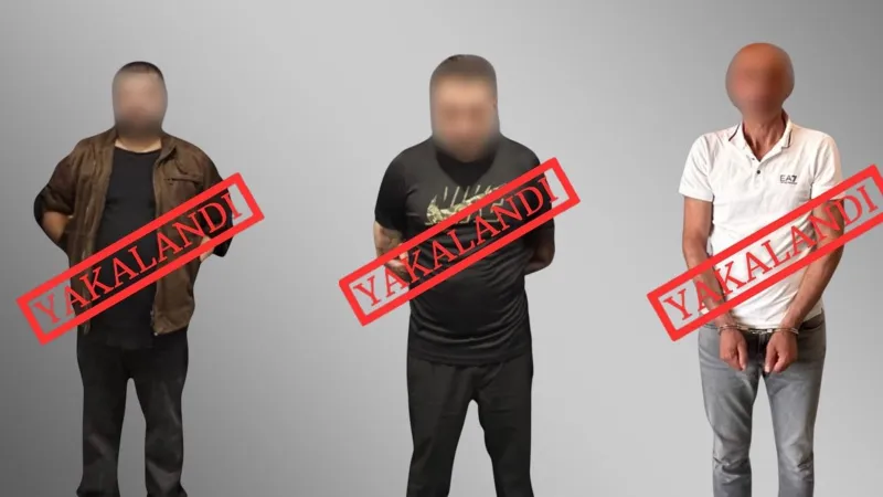 Kırmızı bültenle aranıyorlardı! Yakalandılar