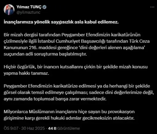 Leman Dergisi Hakkında Soruşturma