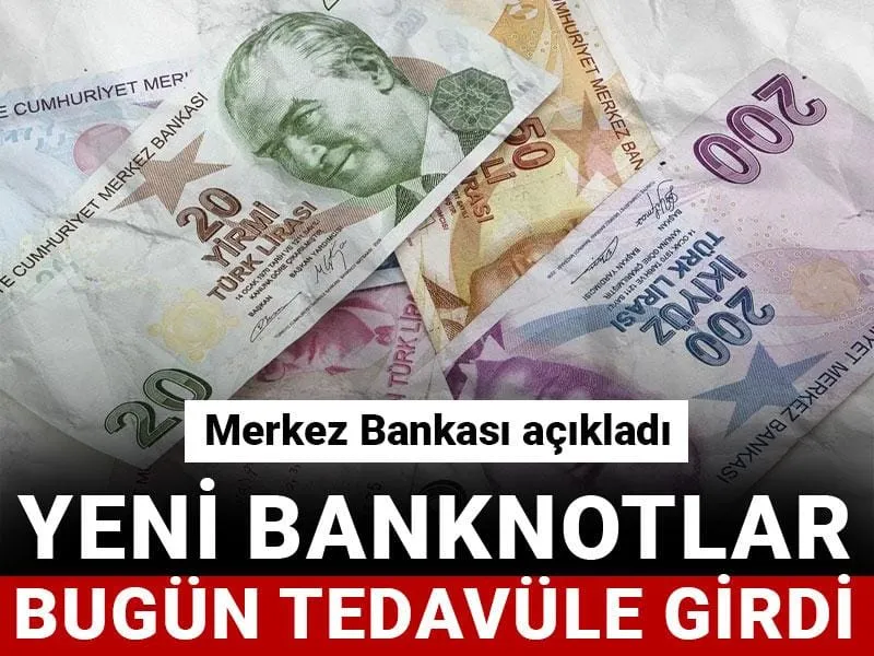 Yeni 20 TL Banknotlar Piyasada! İşte Bilmeniz Gerekenler