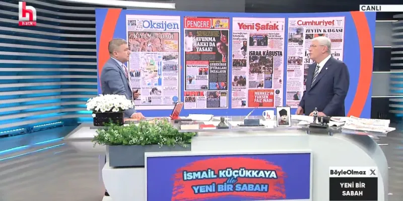 Müsavat Dervişoğlu Halk TV'de