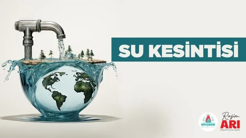 Nevşehir’de 2 Mahallede Planlı Su Kesintisi
