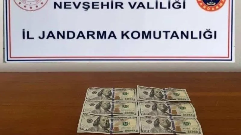 Nevşehir’de sahte dolar operasyonu
