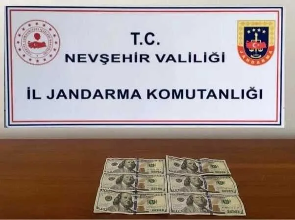 Nevşehir'de Sahte Dolar Operasyonu