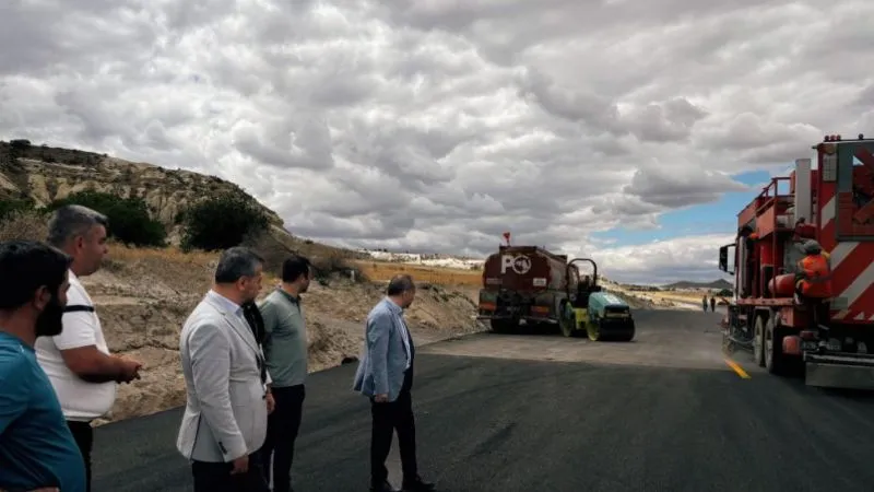 O yol ulaşıma açılıyor